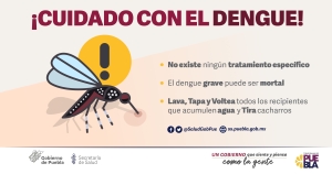 Confirma Secretaría de Salud solo 77 casos de dengue en el estado