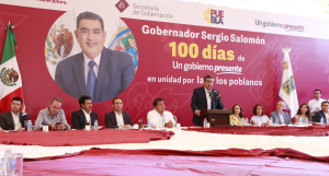 Es momento de unidad en Puebla, sostiene Sergio Salomón