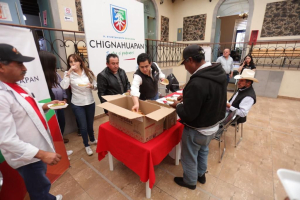 Se realiza en Chignahuapan, jornada integral de servicios a través del Martes Ciudadano.