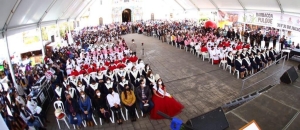Mil jinetes participaron en la cabalgata en honor a Santiago Apóstol en Chignahuapan