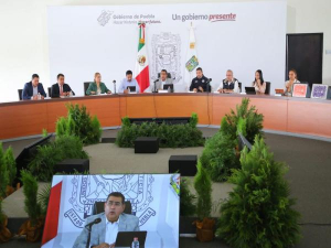 Para continuar con el desarrollo de Puebla, Sergio Salomón presenta estrategia fiscal y económica