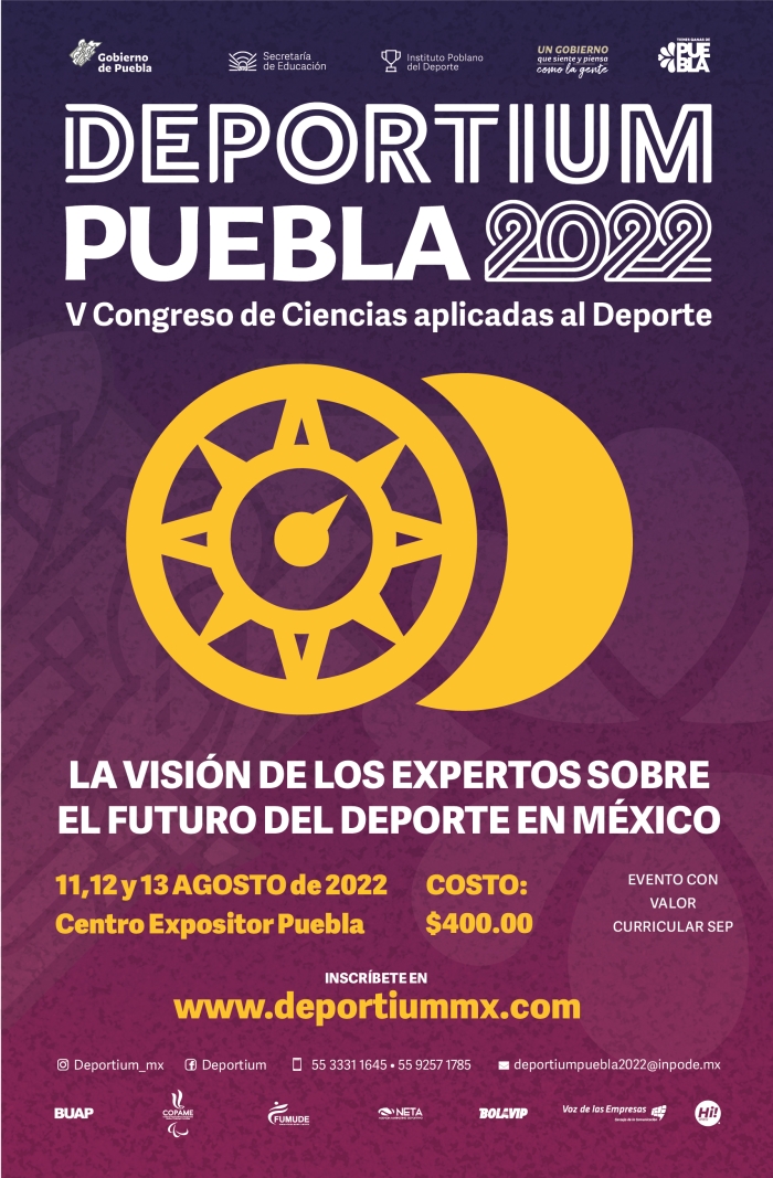 Puebla, sede de la quinta edición de Deportium