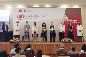 Durante 2022, donación de órganos beneficia a más de 200 personas en Puebla: Salud