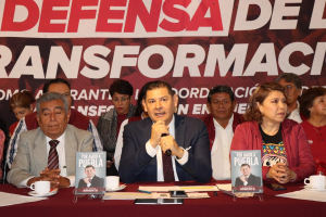 Armenta dona un mes de sueldo y coordina el envío del segundo camión de víveres para damnificados de Guerrero