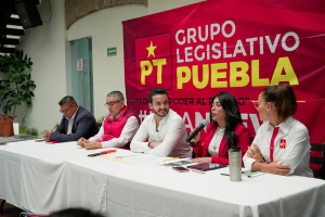 El Grupo Legislativo del PT se mantiene unido y laborando a favor de Puebla