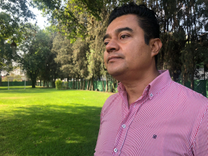 Omar Pérez quiere convertirse en candidato de Morena a la alcaldía de San Andrés Cholula para el 2024.