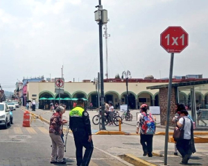 Reconocen las buenas acciones de los policías en San Pedro Cholula.