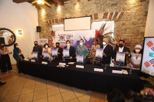 Presentan primer Festival Equinoccio 2022 que se realizará en el pueblo mágico de Chignahuapan.