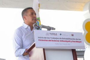 En proyecto la rehabilitación de la Ciclovía en la 14 Oriente en San Andrés Cholula.