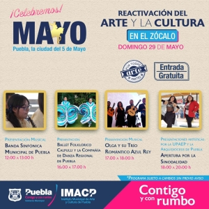 Arte y Cultura por todas partes, de la mano del Ayuntamiento de Puebla